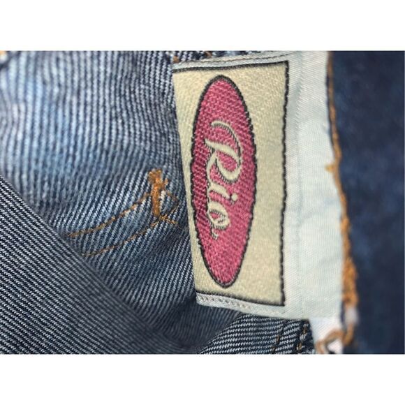 Vintage RIO High Waist Stonewashed Jeans Size 9L - Picture 10 of 11
